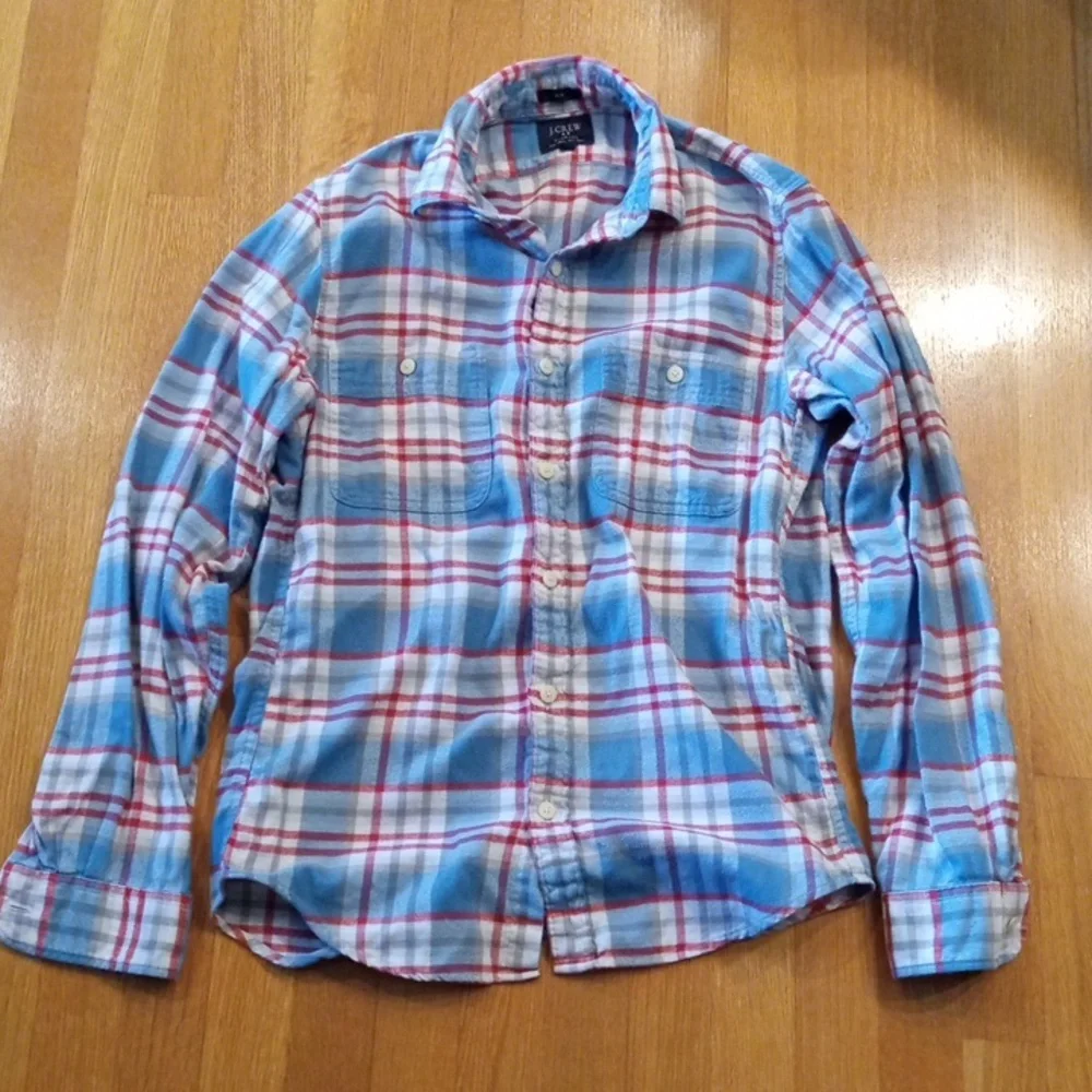 J. Crew Flannel Women's Top Small